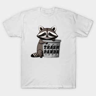 Trash Panda (Raccoon) with a Trash Can T-Shirt